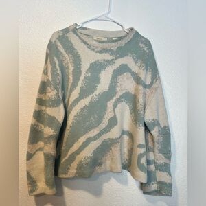 Sleeping On Snow (Anthropologie)
Intarsia Wave Pullover Sweater
Medium